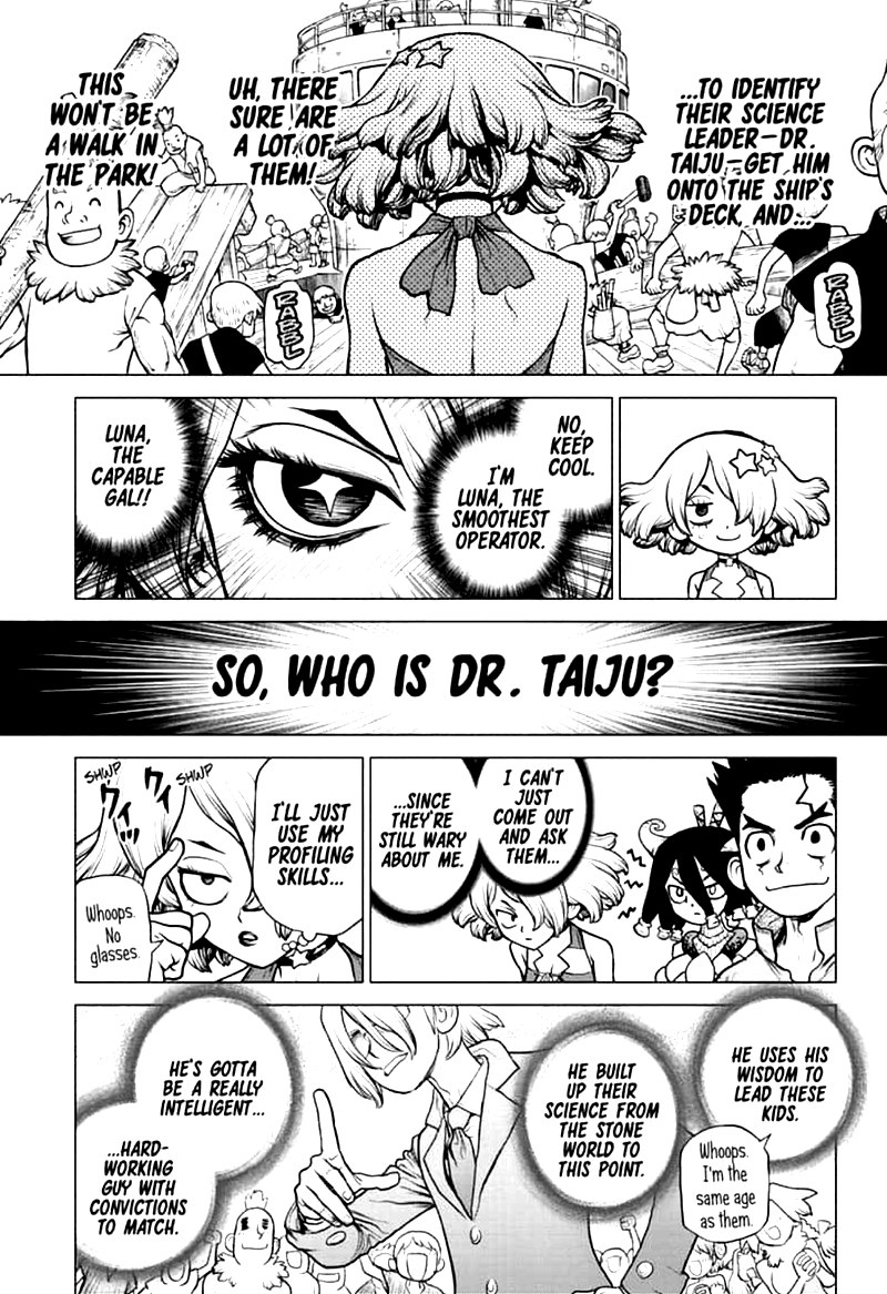 Dr. Stone Manga Chapter 155 page 5 - Science is Elegant scene