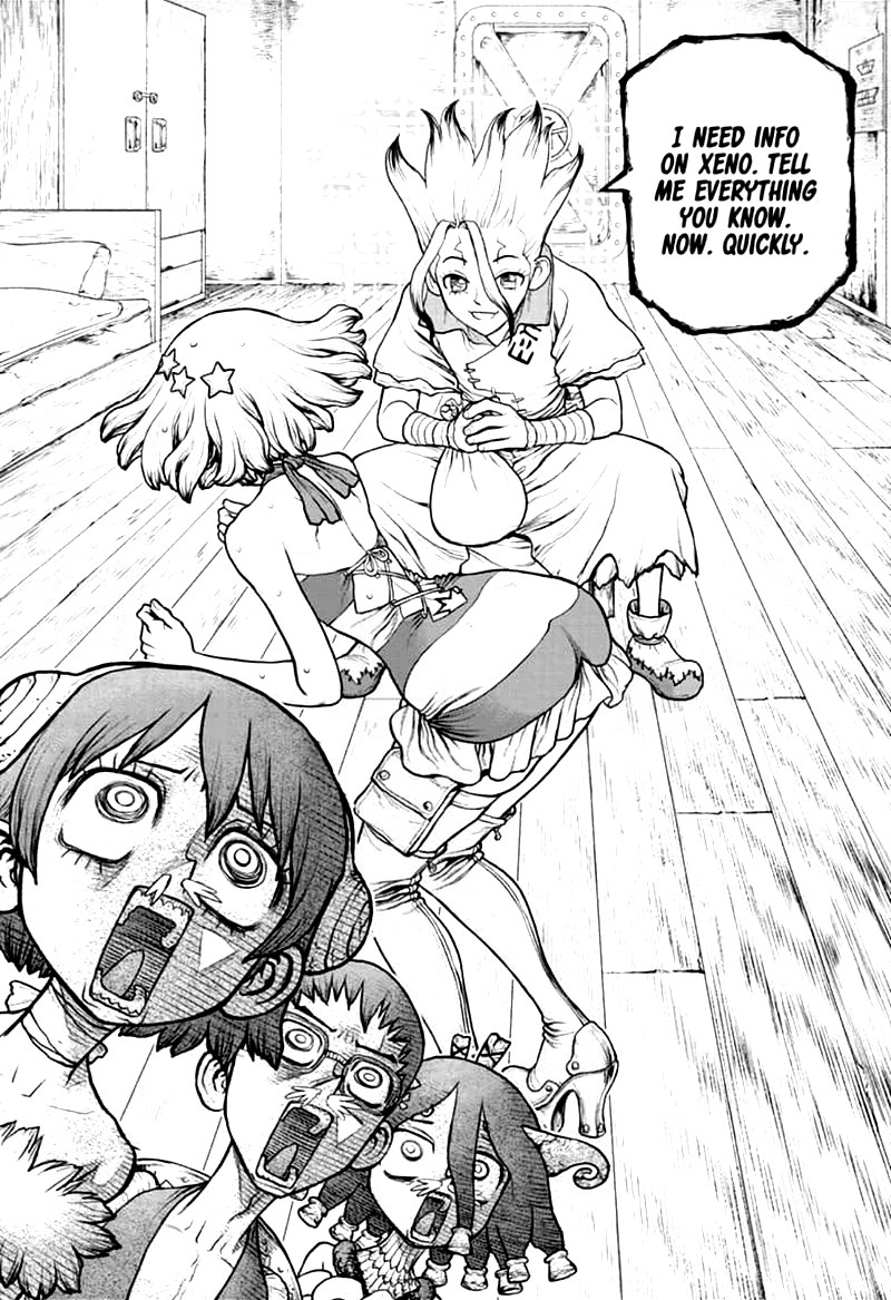 Dr. Stone Manga Chapter 155 page 9 - Science is Elegant scene