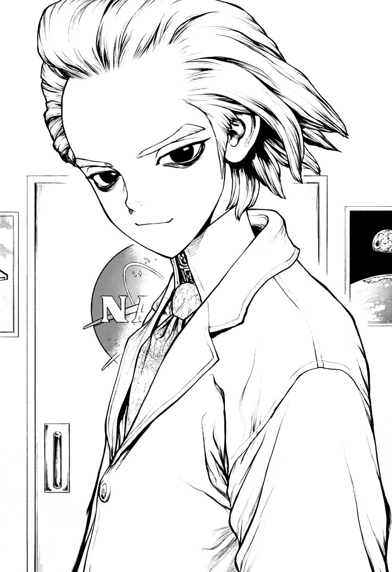 Dr. Stone Manga Chapter 156 page 6 - Two Scientists scene