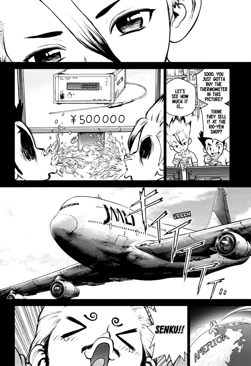 Dr. Stone Manga Chapter 156 page 8 - Two Scientists scene