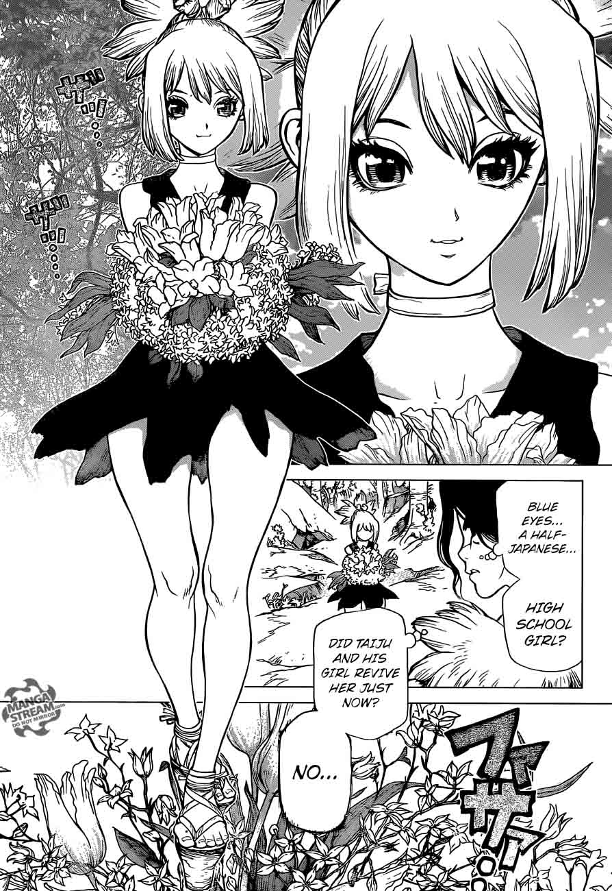 Dr. Stone Manga Chapter 16 page 3 - Kohaku scene