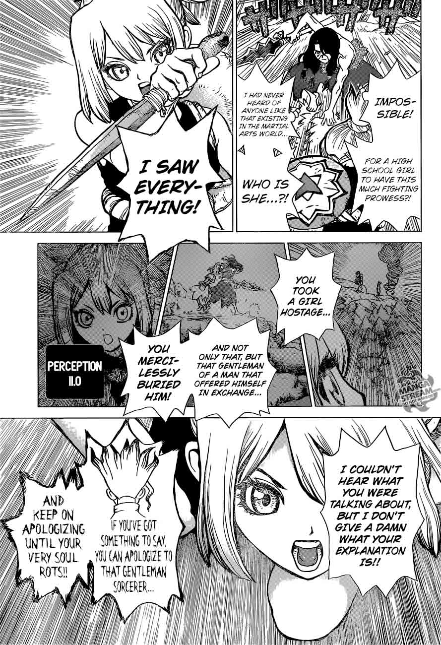 Dr. Stone Manga Chapter 16 page 6 - Kohaku scene