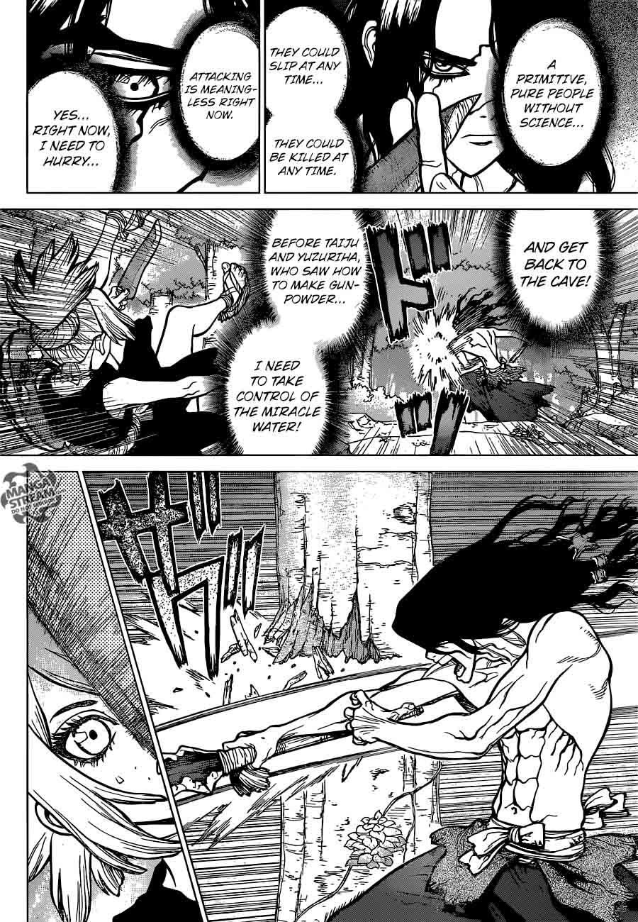 Dr. Stone Manga Chapter 16 page 9 - Kohaku scene