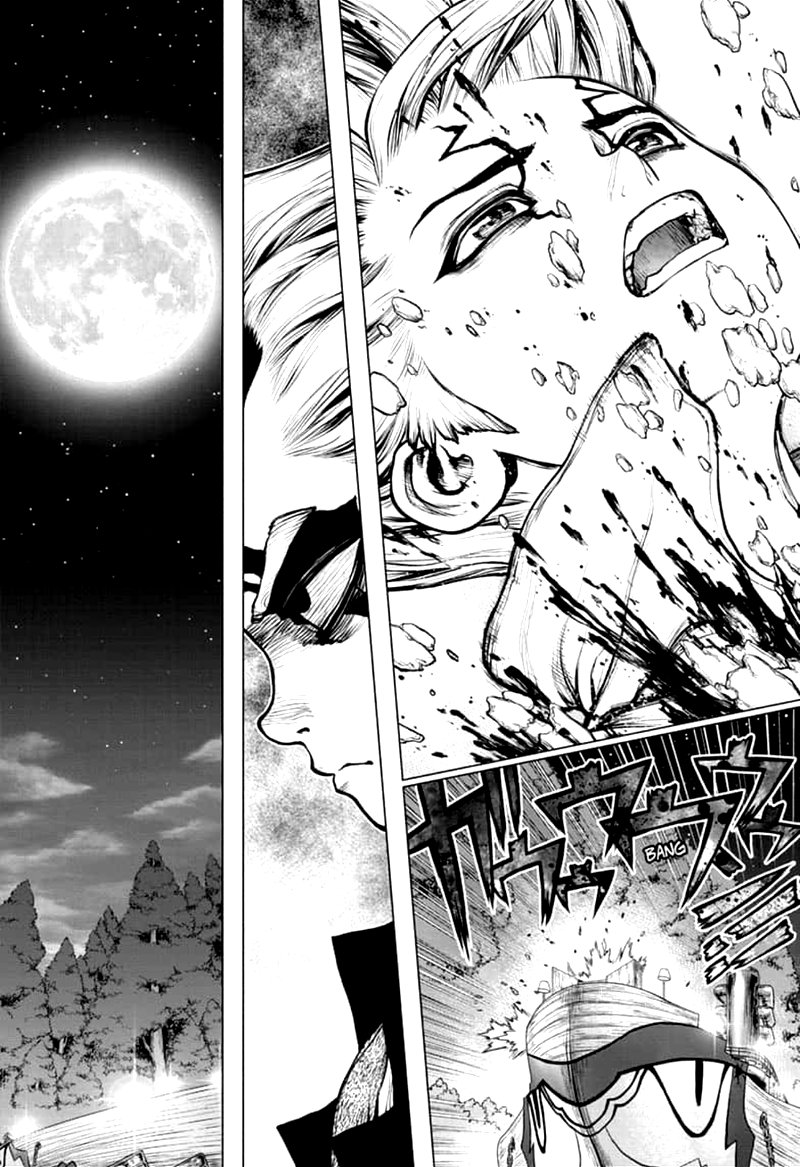 Dr. Stone Manga Chapter 160 page 1 - Torch of Science scene