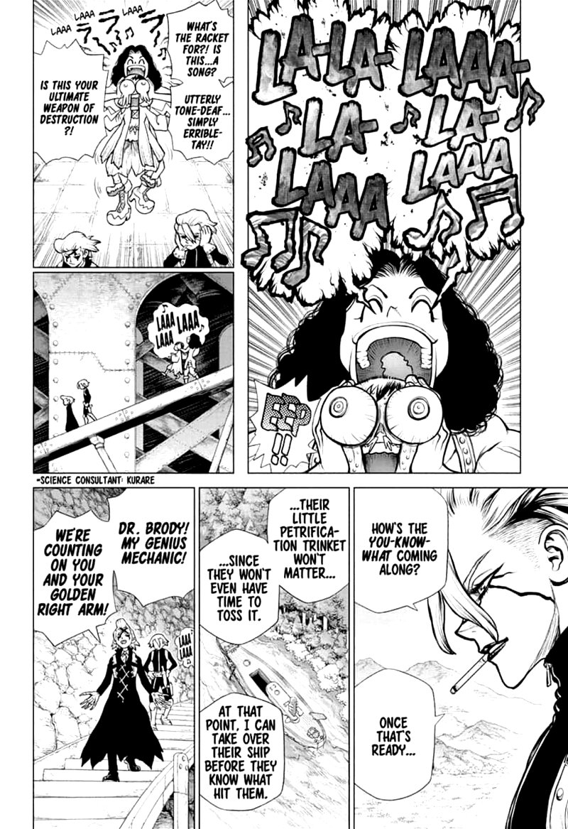 Dr. Stone Manga Chapter 161 page 12 - Craft Wars scene