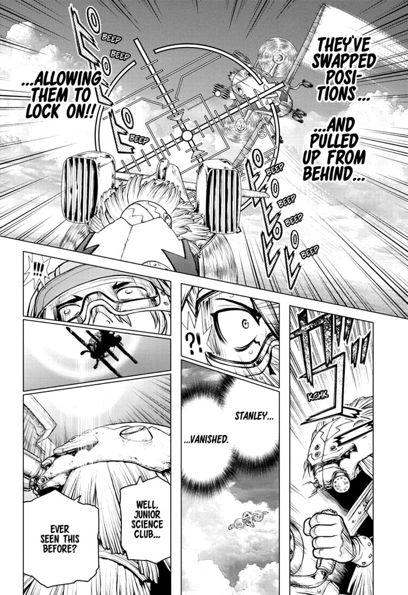 Dr. Stone Manga Chapter 164 page 9 - Re-Lock On scene