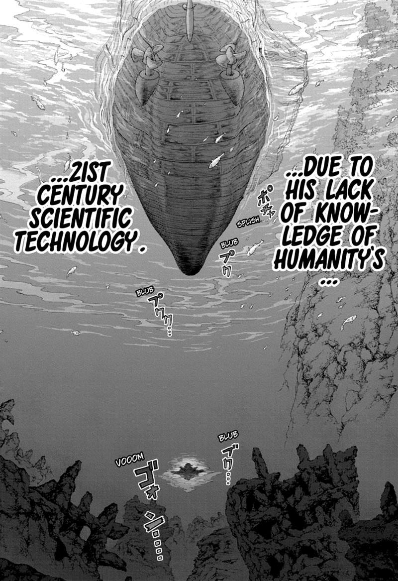 Dr. Stone Manga Chapter 165 page 4 - Know the Rules, Make the Rules scene