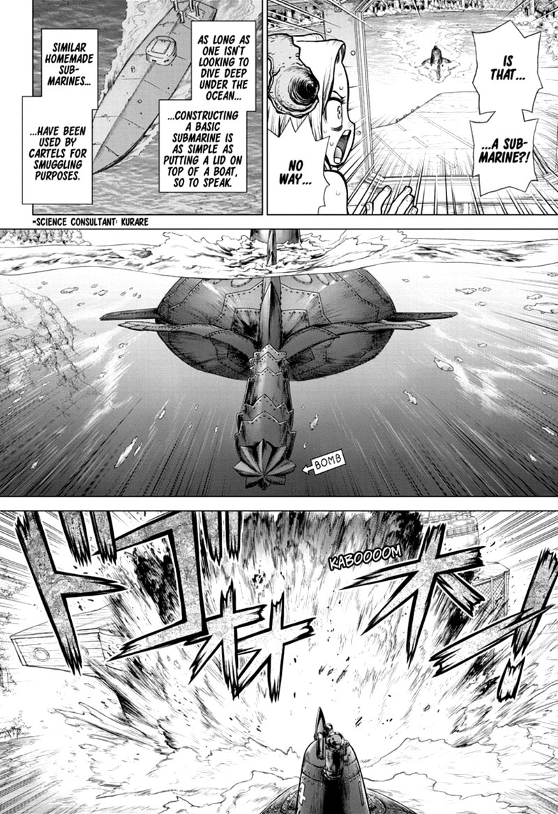 Dr. Stone Manga Chapter 165 page 7 - Know the Rules, Make the Rules scene