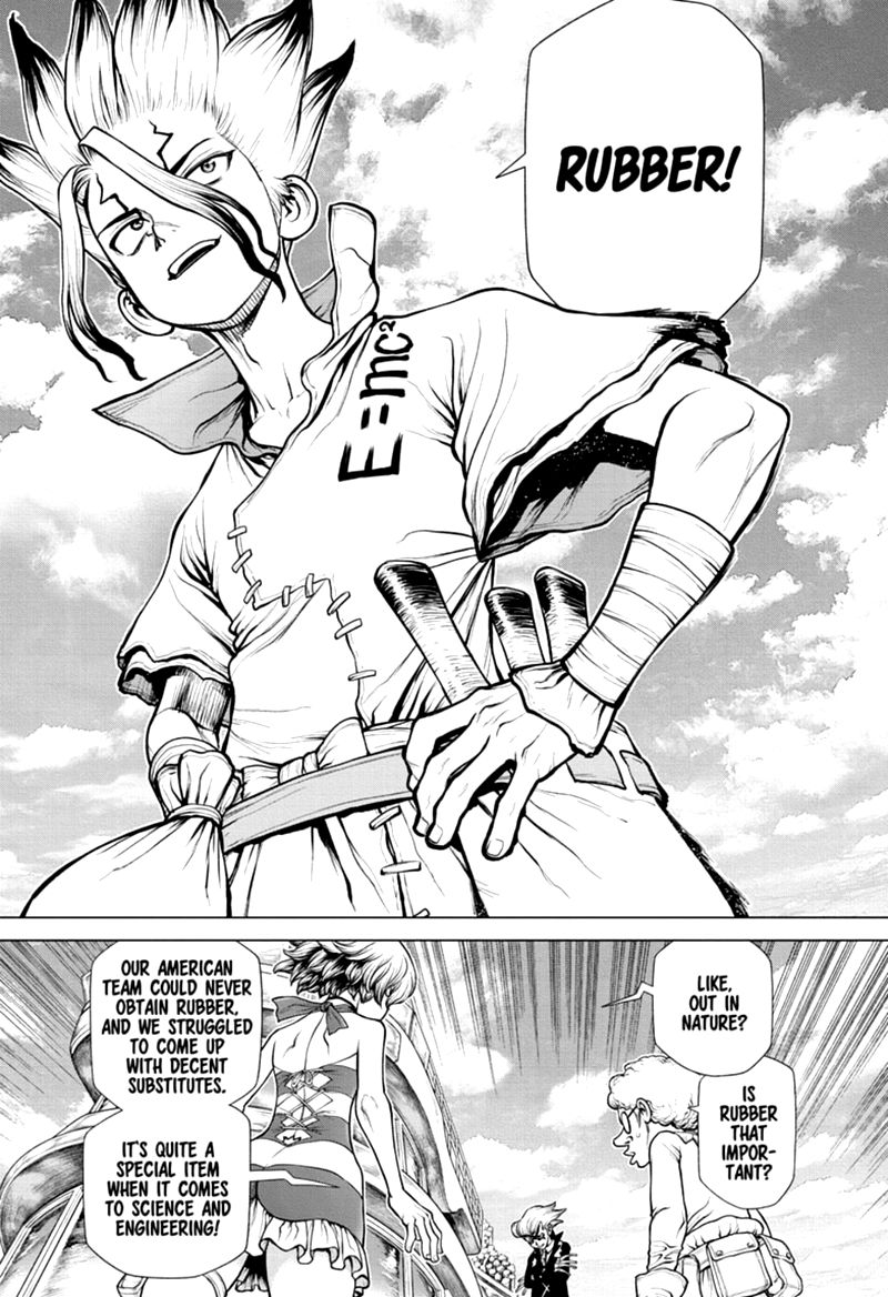 Dr. Stone Manga Chapter 173 page 5 - Earth Race scene