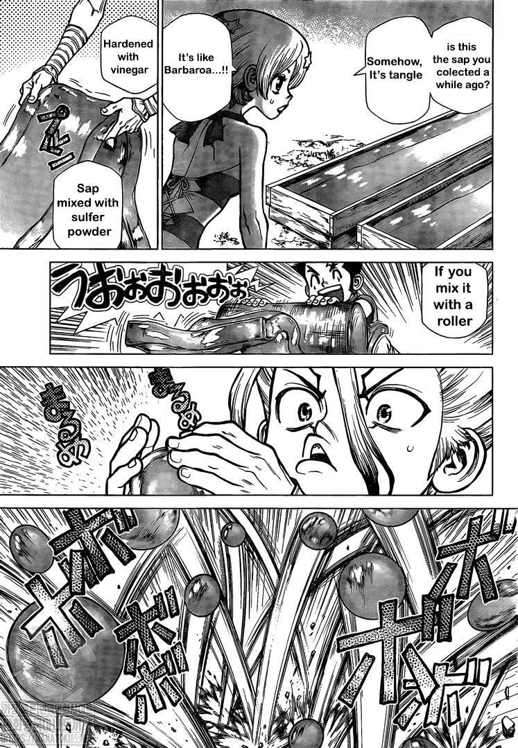 Dr. Stone Manga Chapter 174 page 14 - The Specter of the Panama Canal scene
