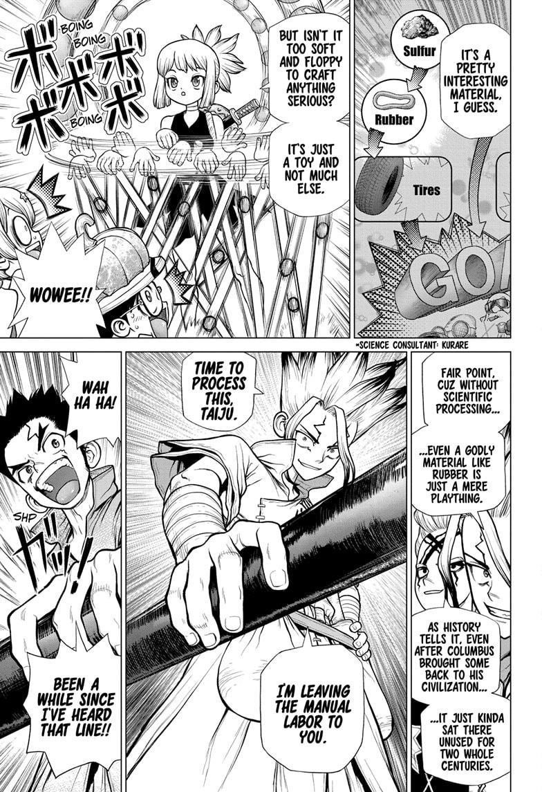 Dr. Stone Manga Chapter 175 page 3 - Ultra Race Across South America scene
