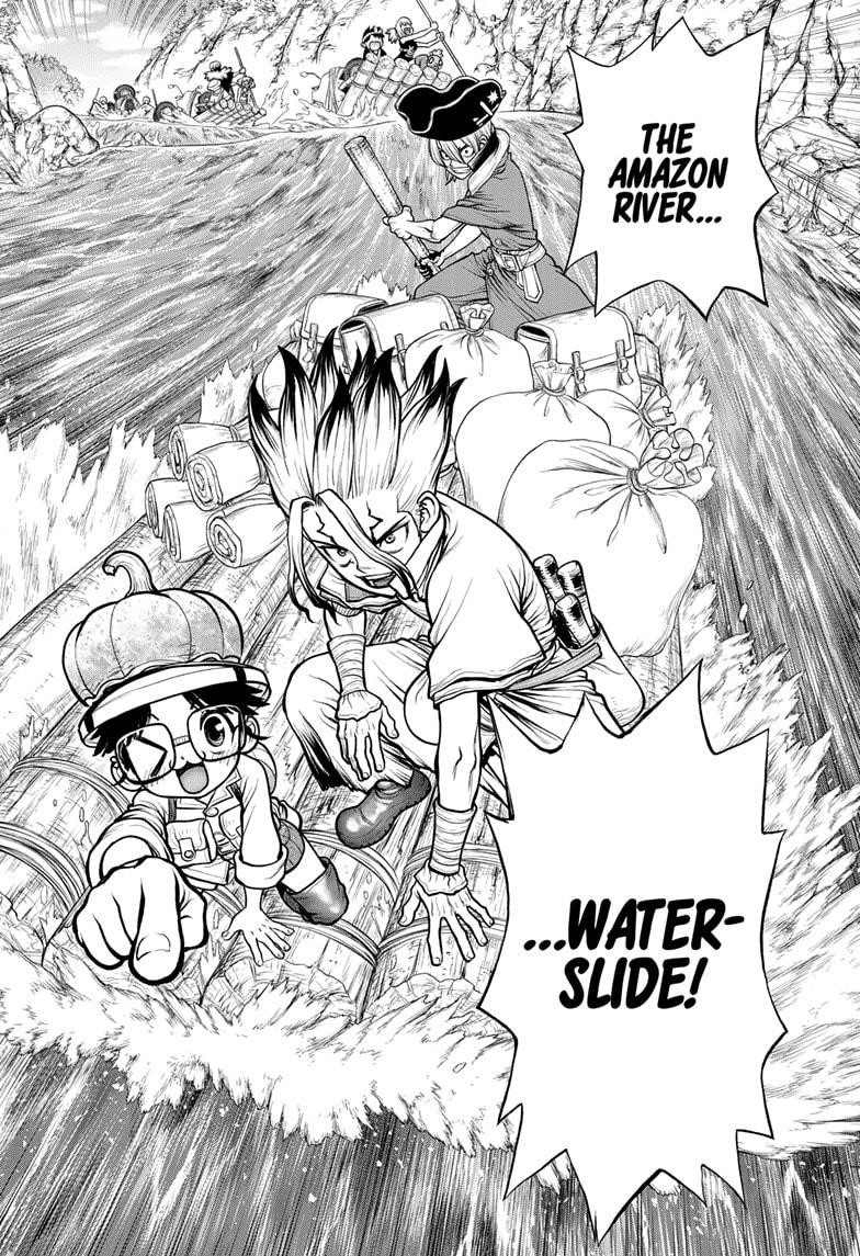 Dr. Stone Manga Chapter 180 page 10 - Sickening Yet Beautiful scene