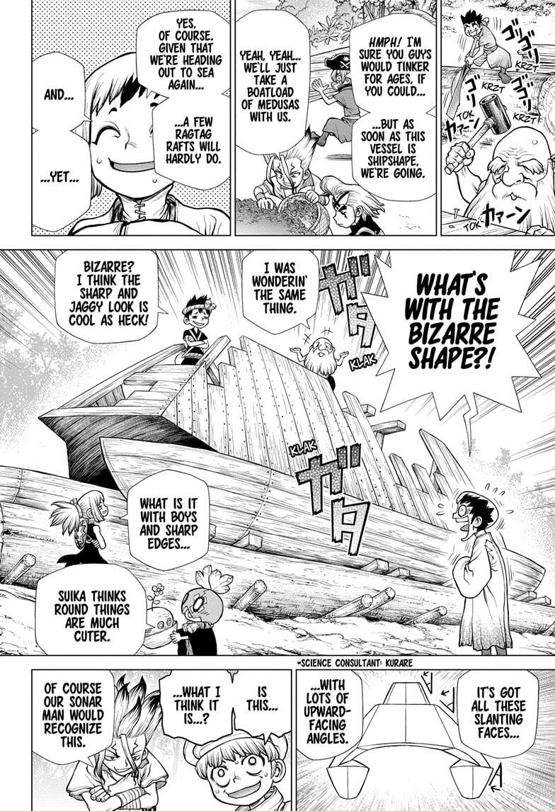 Dr. Stone Manga Chapter 181 page 11 - New World Science scene