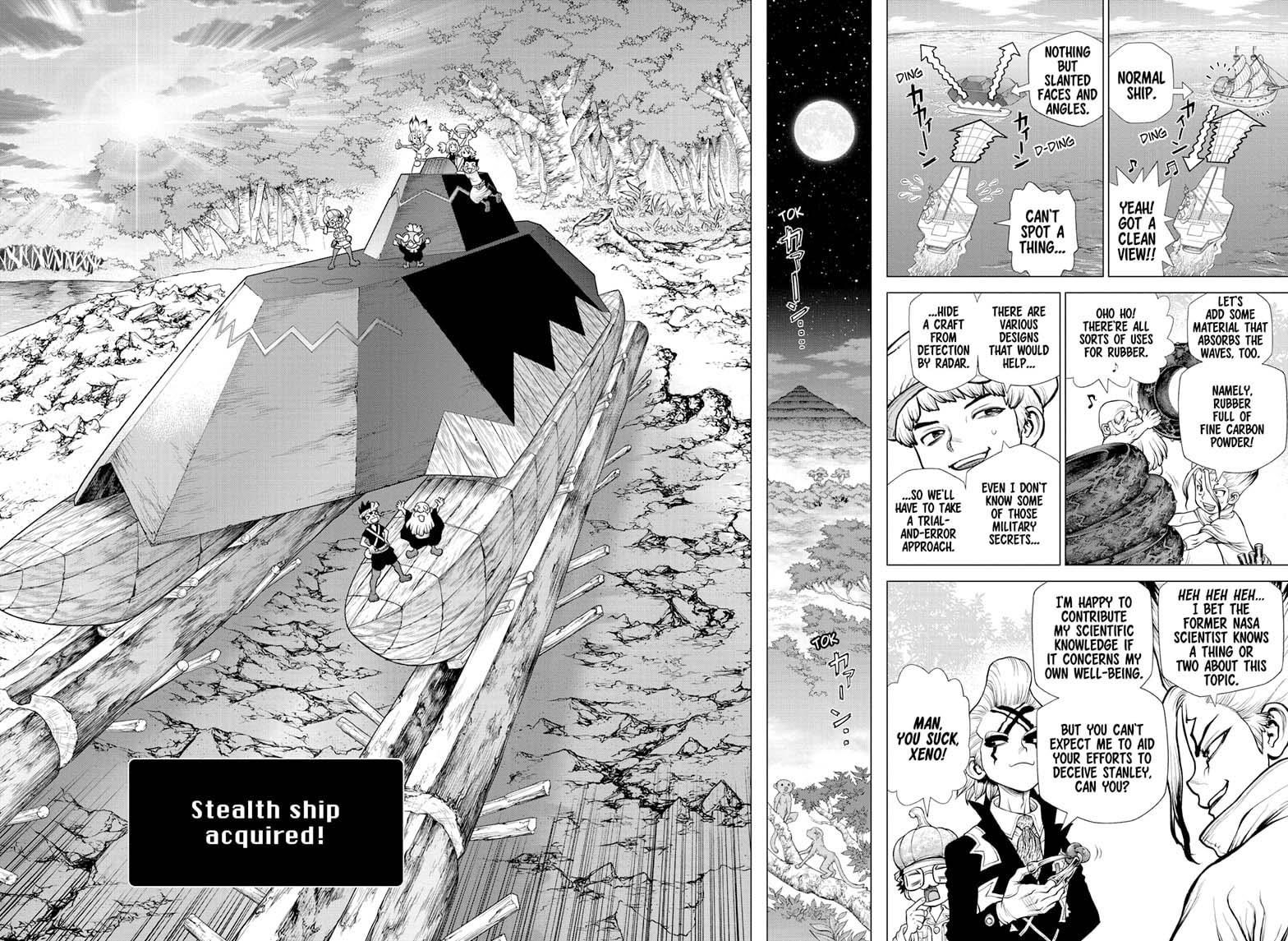 Dr. Stone Manga Chapter 181 page 13 - New World Science scene