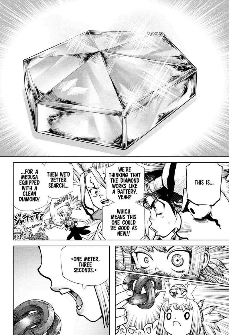 Dr. Stone Manga Chapter 182 page 5 - Diamond Heart scene