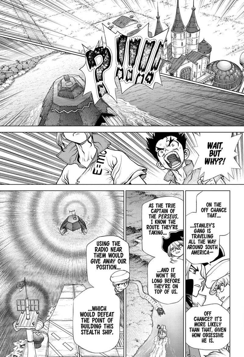 Dr. Stone Manga Chapter 183 page 6 - Stone Sanctuary scene