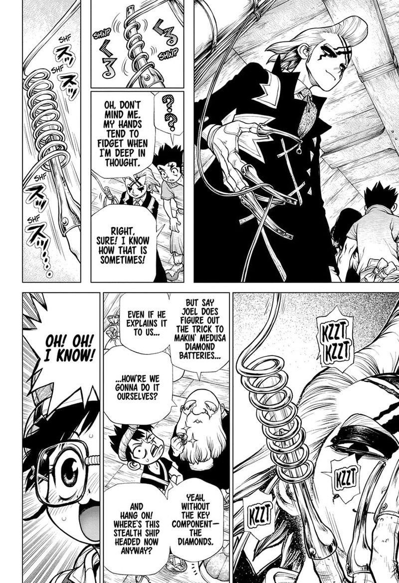 Dr. Stone Manga Chapter 183 page 8 - Stone Sanctuary scene