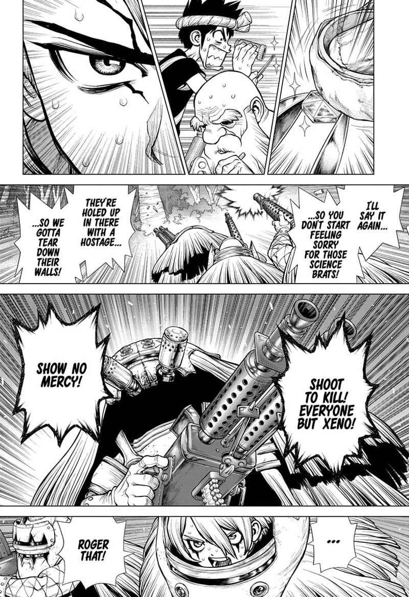Dr. Stone Manga Chapter 189 page 12 - Our Dr. Stone scene