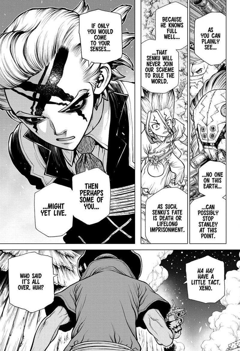 Dr. Stone Manga Chapter 189 page 15 - Our Dr. Stone scene