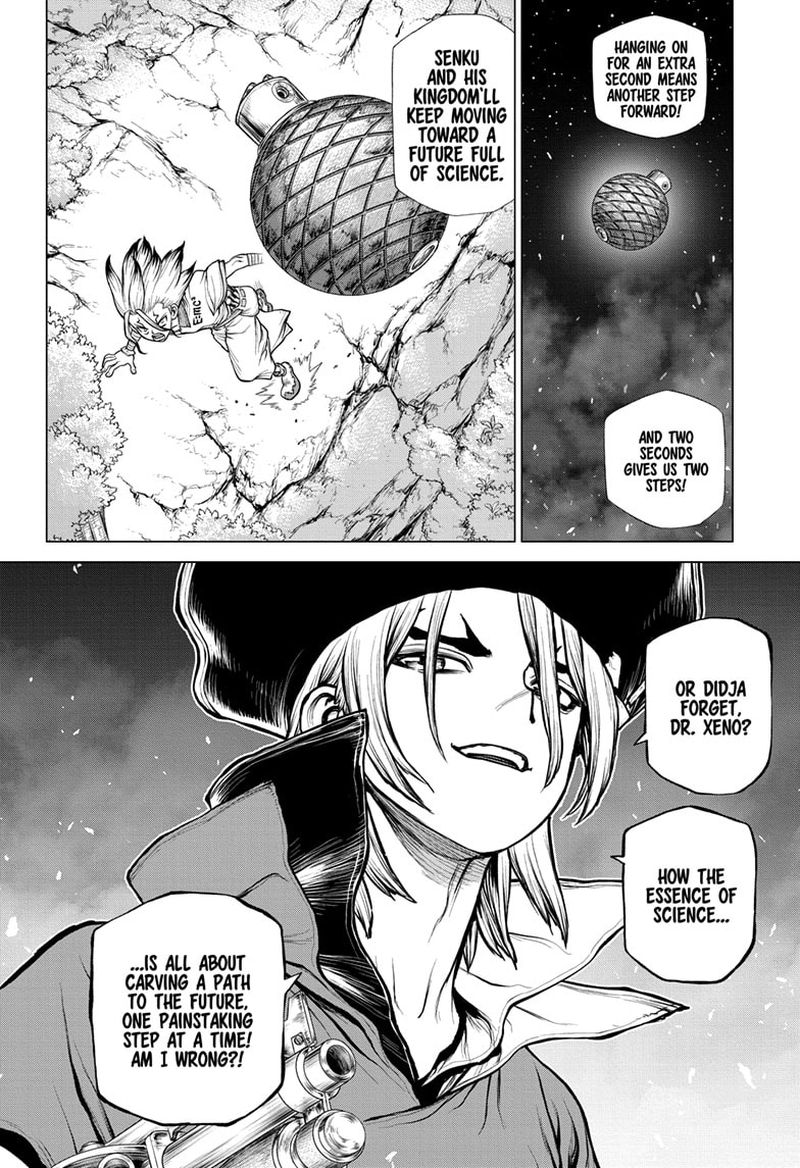 Dr. Stone Manga Chapter 189 page 16 - Our Dr. Stone scene