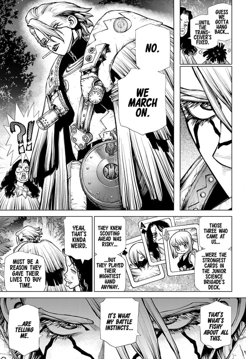Dr. Stone Manga Chapter 189 page 5 - Our Dr. Stone scene