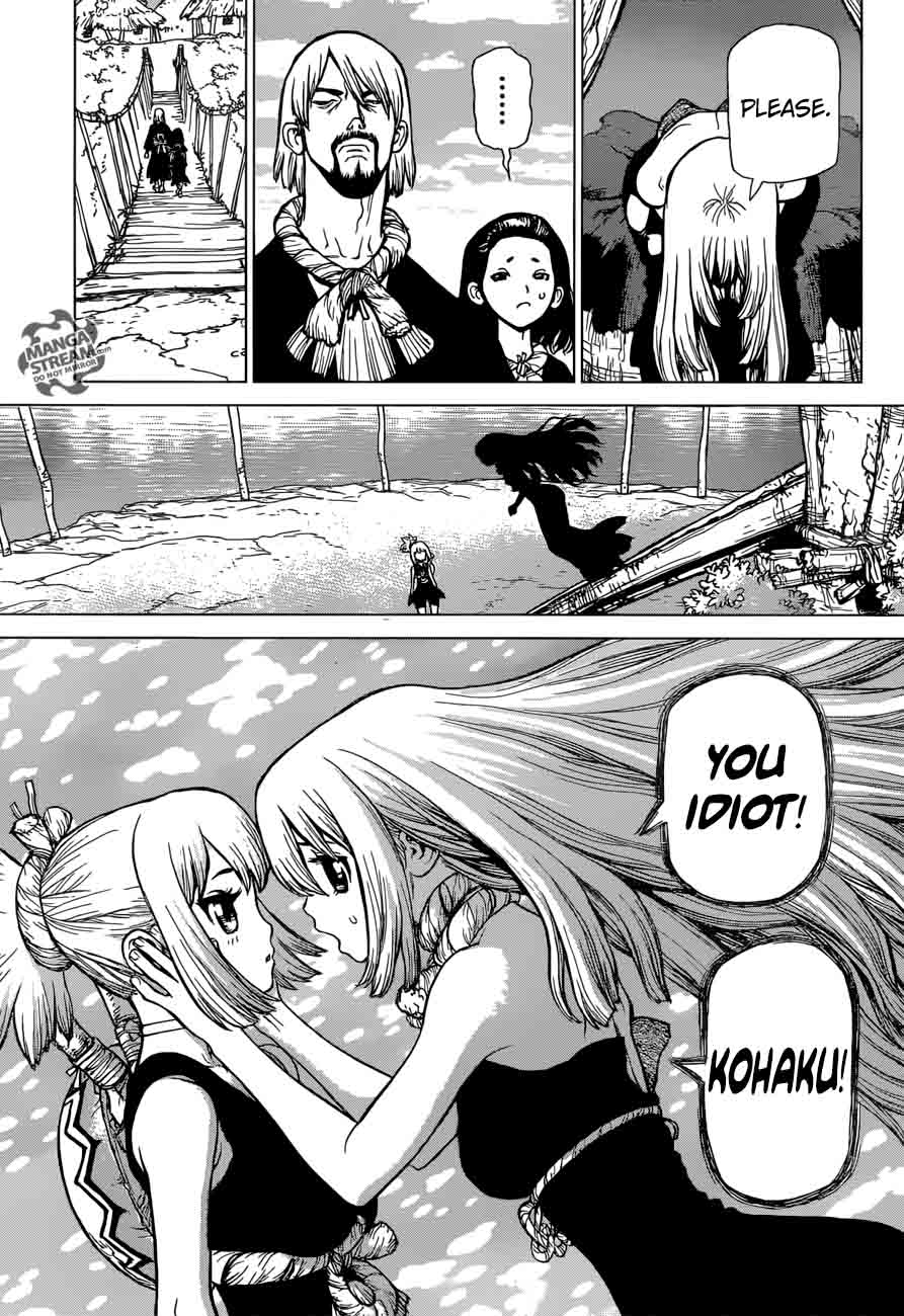 Dr. Stone Manga Chapter 19 page 10 - Two Million Years of Being scene