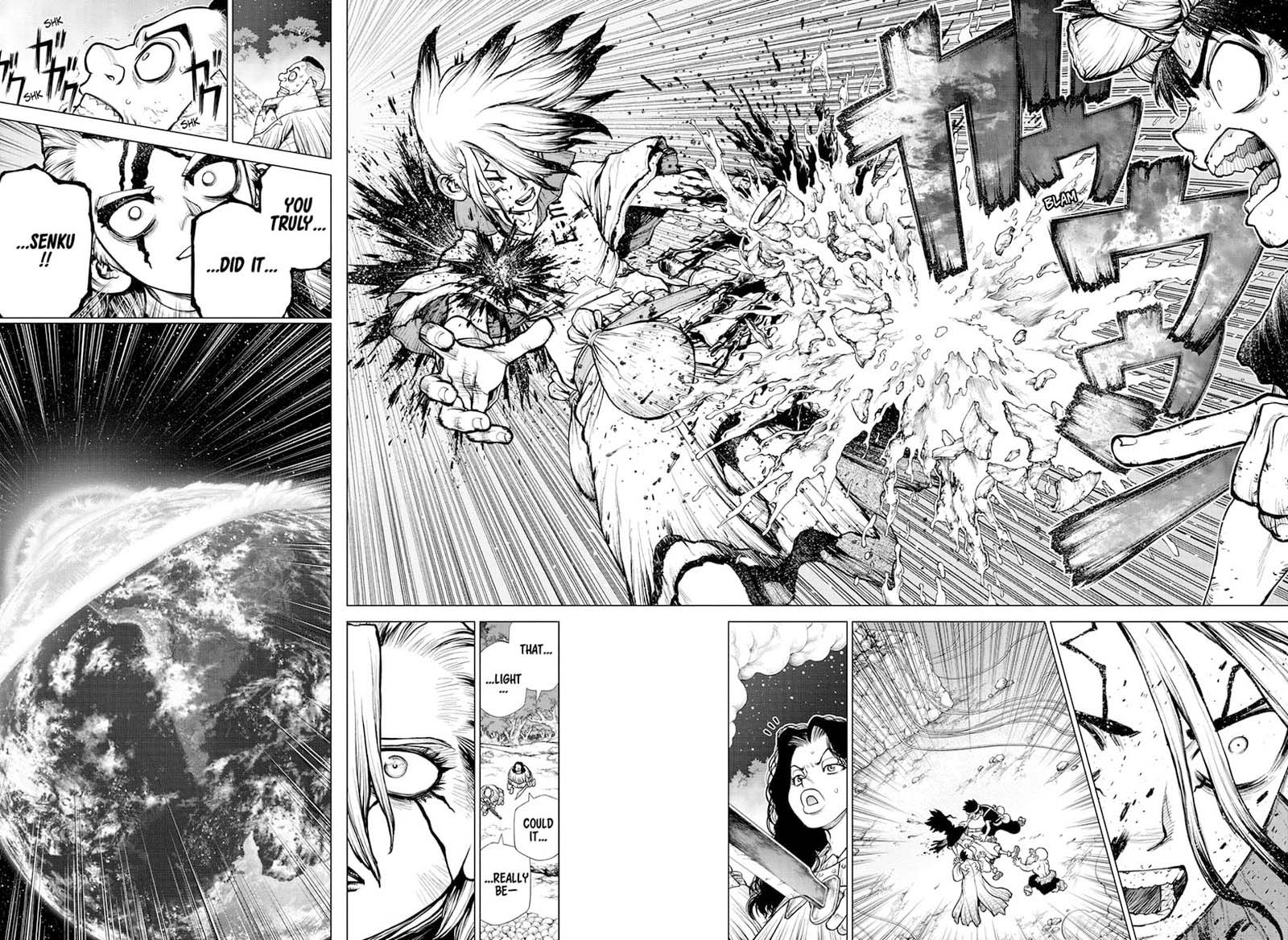 Dr. Stone Manga Chapter 192 page 4 - Until We Meet Again scene