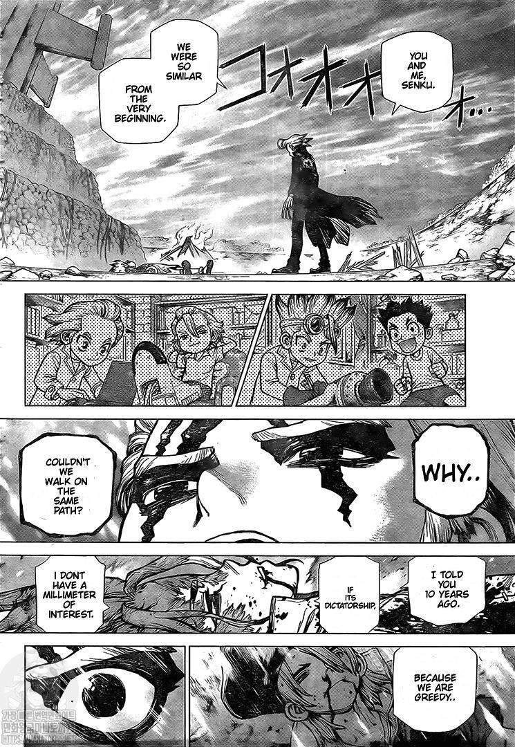 Dr. Stone Manga Chapter 193 page 6 - Our Stone World scene
