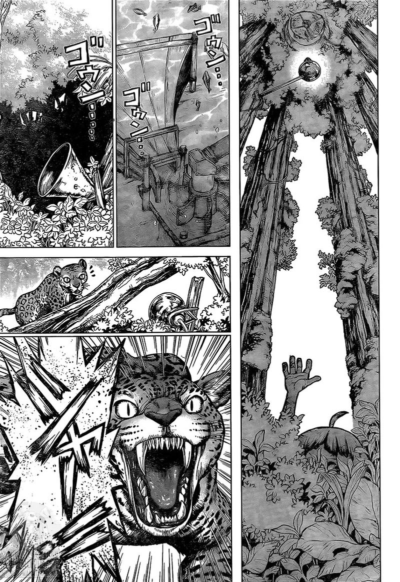 Dr. Stone Manga Chapter 194 page 3 - Homo Sapiens, All Alone scene