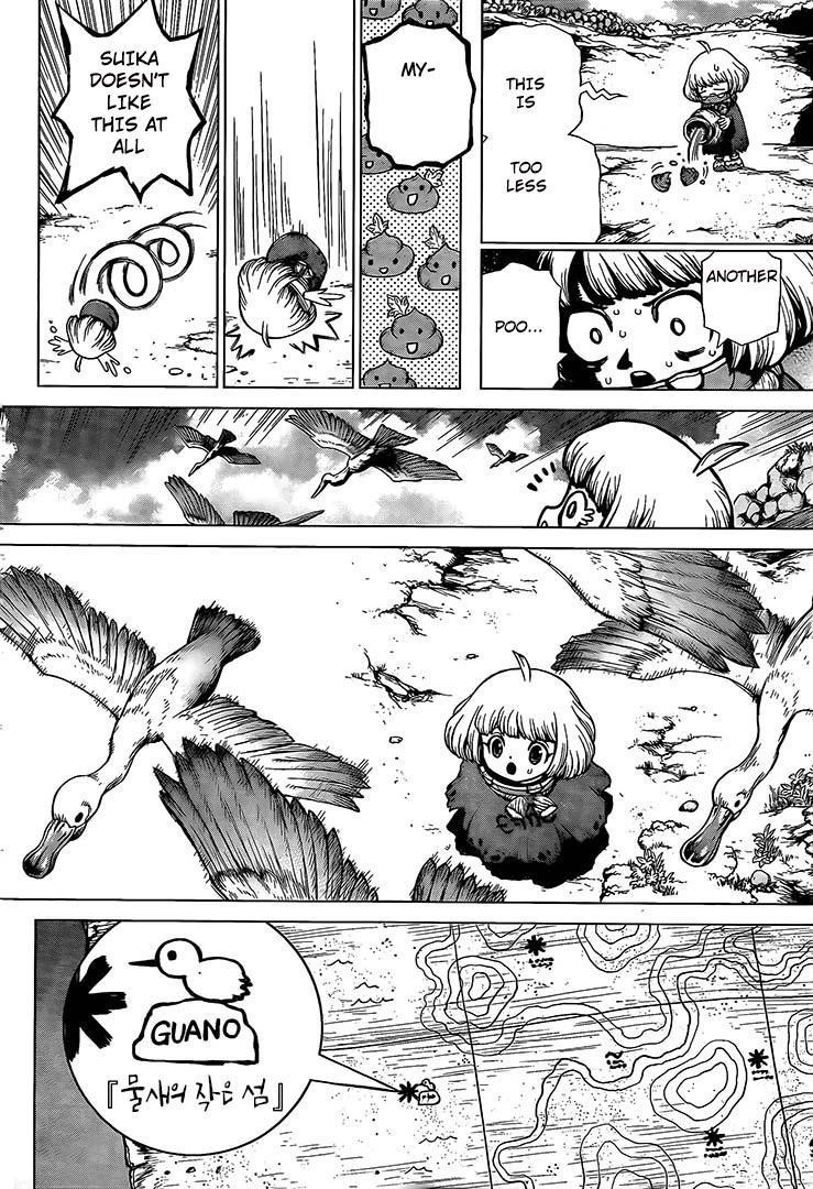 Dr. Stone Manga Chapter 196 page 7 - Scientist, All Alone scene