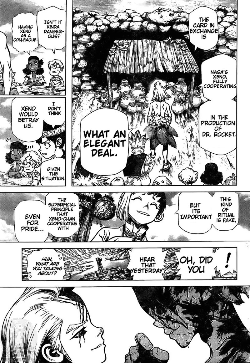 Dr. Stone Manga Chapter 198 page 13 - Whole New World scene
