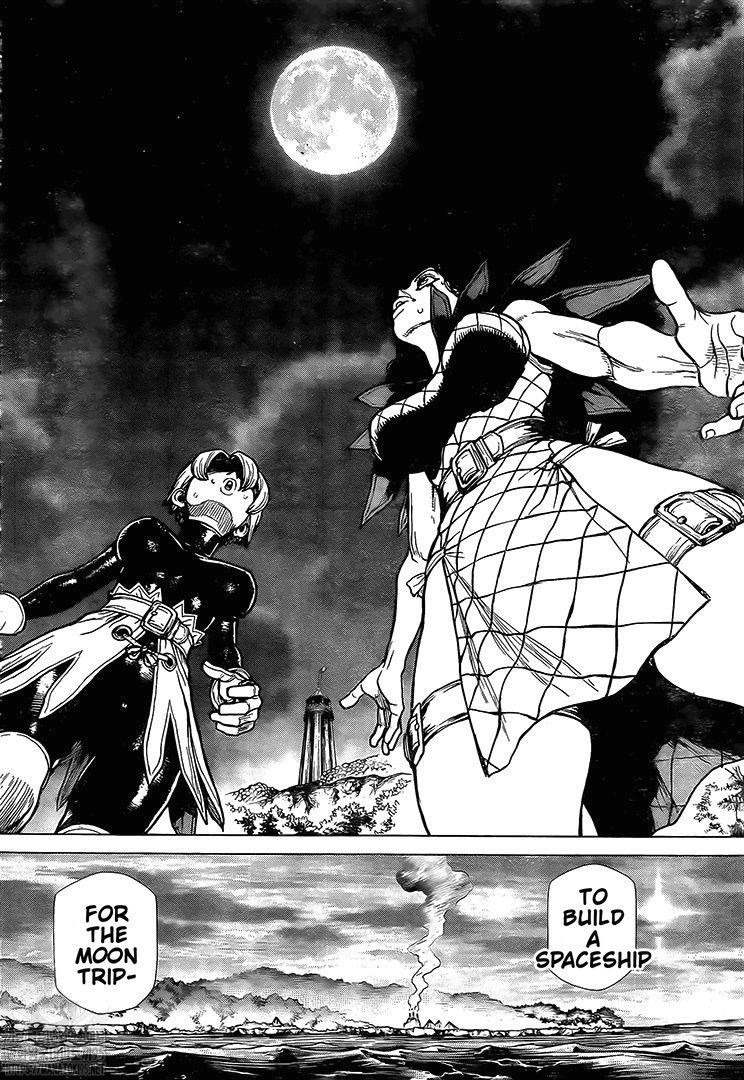 Dr. Stone Manga Chapter 199 page 11 - Superalloys scene