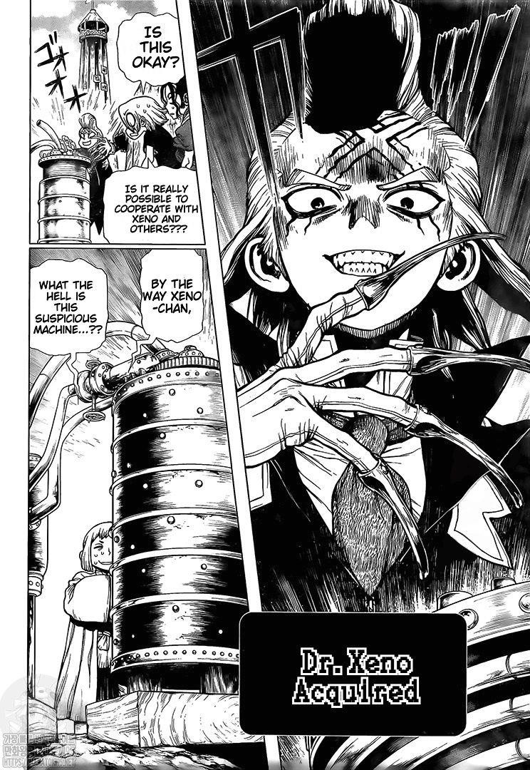 Dr. Stone Manga Chapter 199 page 2 - Superalloys scene