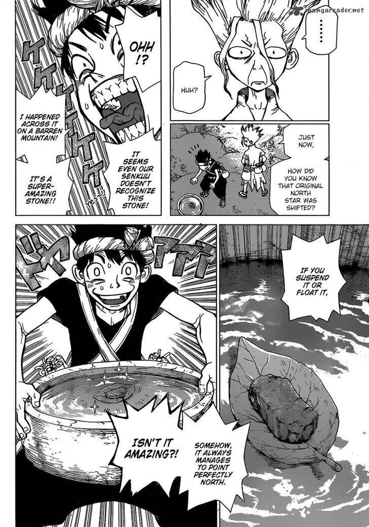 Dr. Stone Manga Chapter 20 page 13 - Stone Road scene