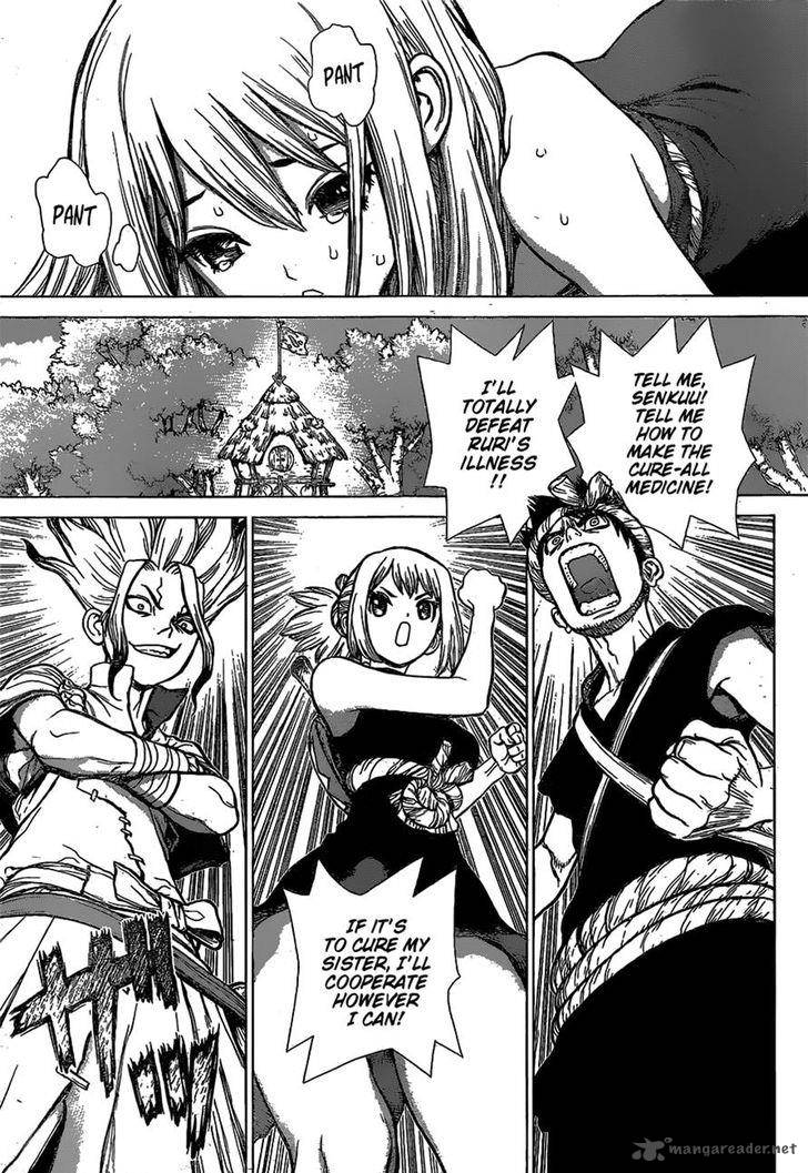 Dr. Stone Manga Chapter 20 page 4 - Stone Road scene