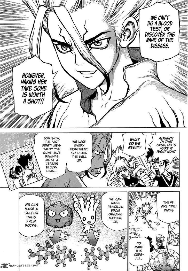 Dr. Stone Manga Chapter 20 page 6 - Stone Road scene