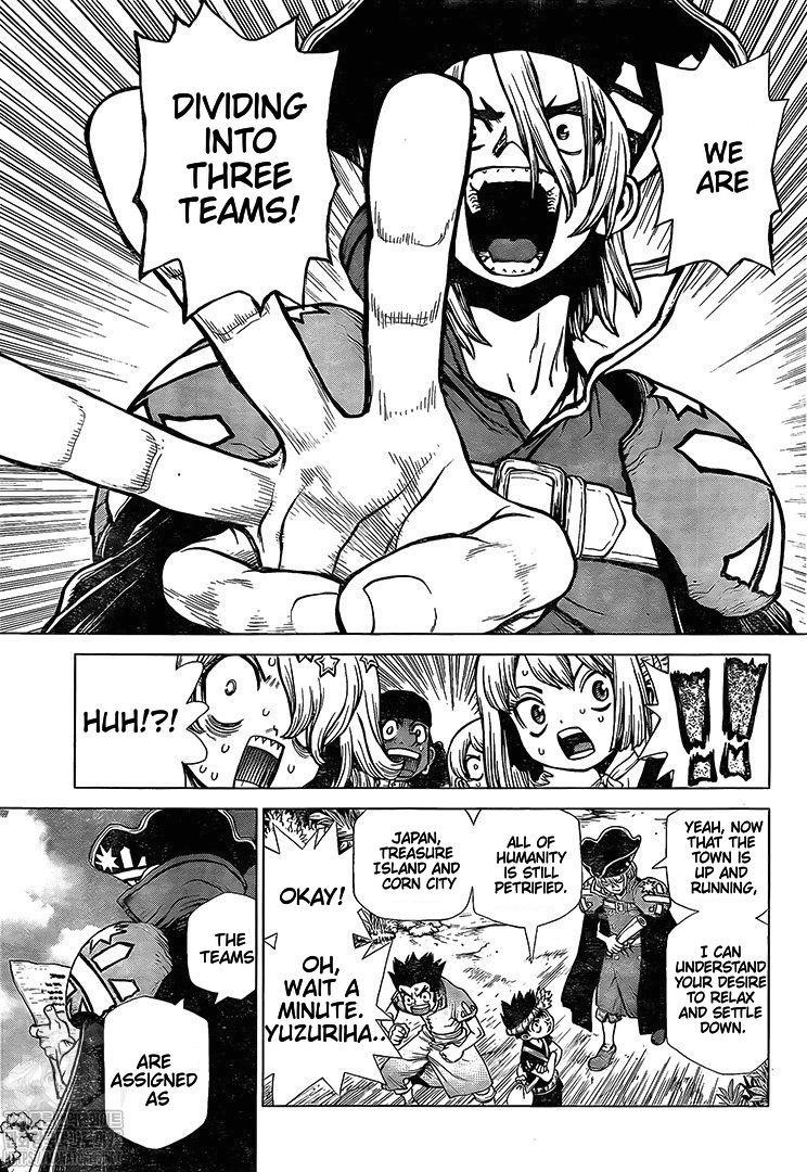 Dr. Stone Manga Chapter 200 page 10 - Future Engine scene