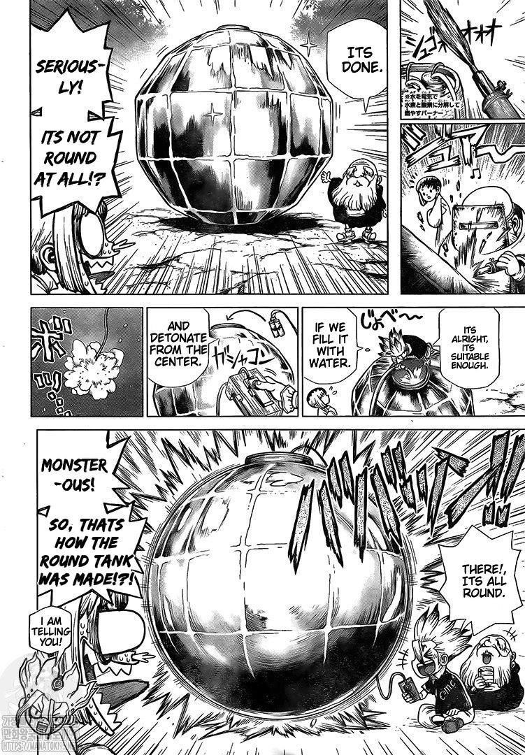 Dr. Stone Manga Chapter 200 page 4 - Future Engine scene