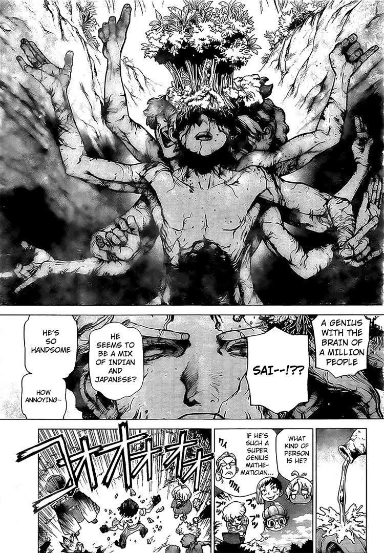 Dr. Stone Manga Chapter 204 page 12 - The Universe is Written in the Language of Mathematics scene