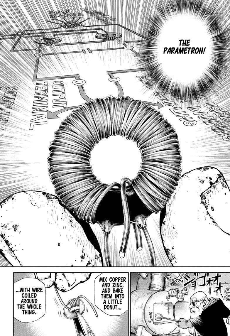 Dr. Stone Manga Chapter 206 page 13 - Dawn of the Computer scene