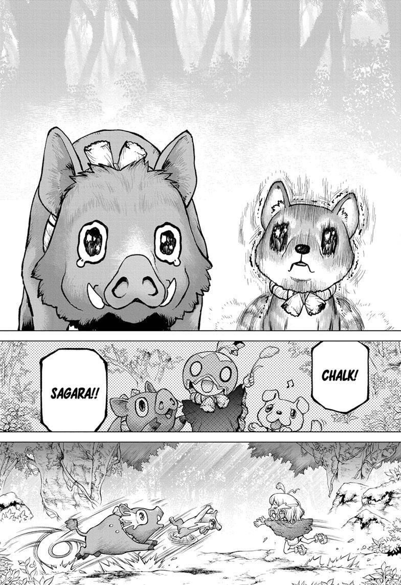 Dr. Stone Manga Chapter 212 page 10 - Final Part: Stone to Space scene