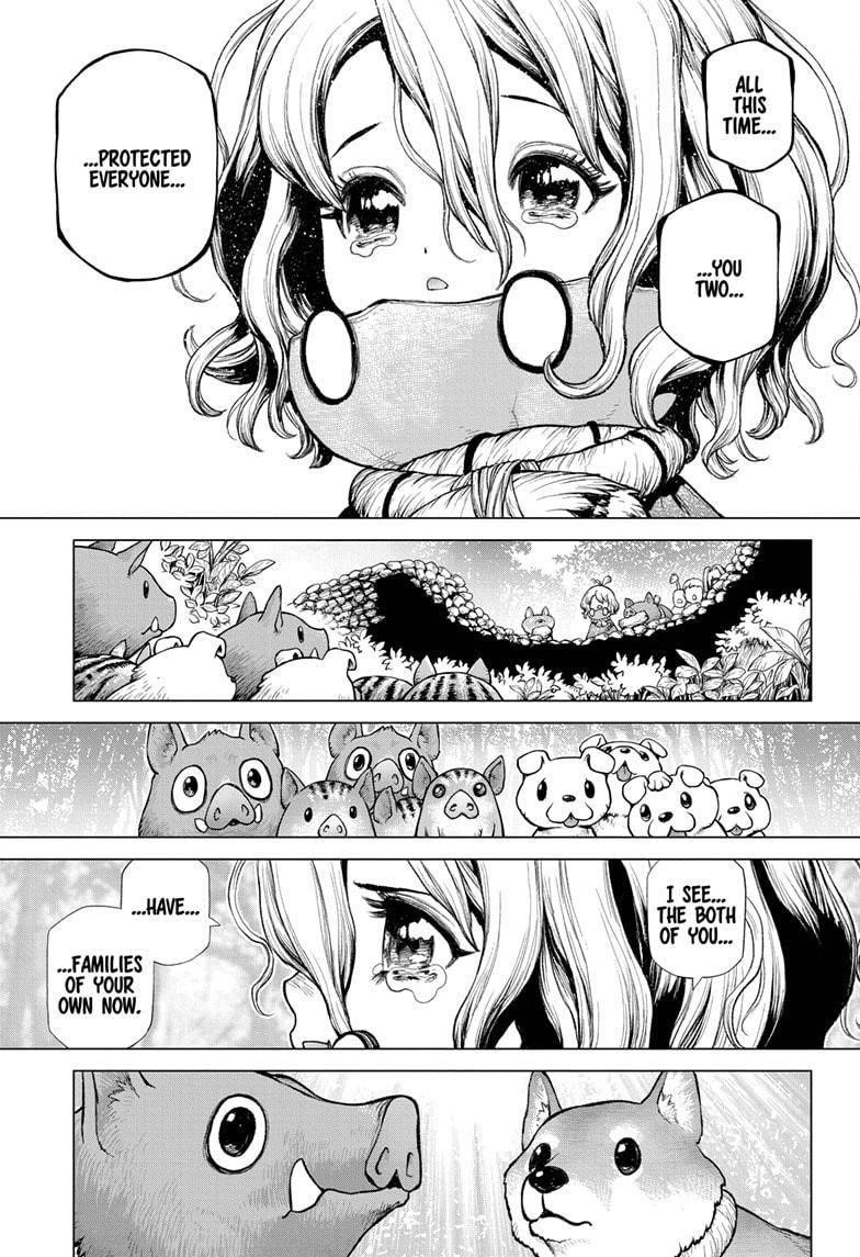 Dr. Stone Manga Chapter 212 page 12 - Final Part: Stone to Space scene