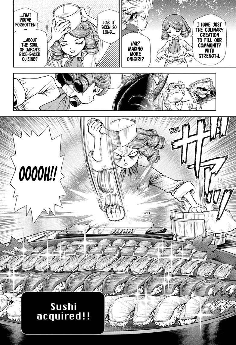 Dr. Stone Manga Chapter 212 page 14 - Final Part: Stone to Space scene