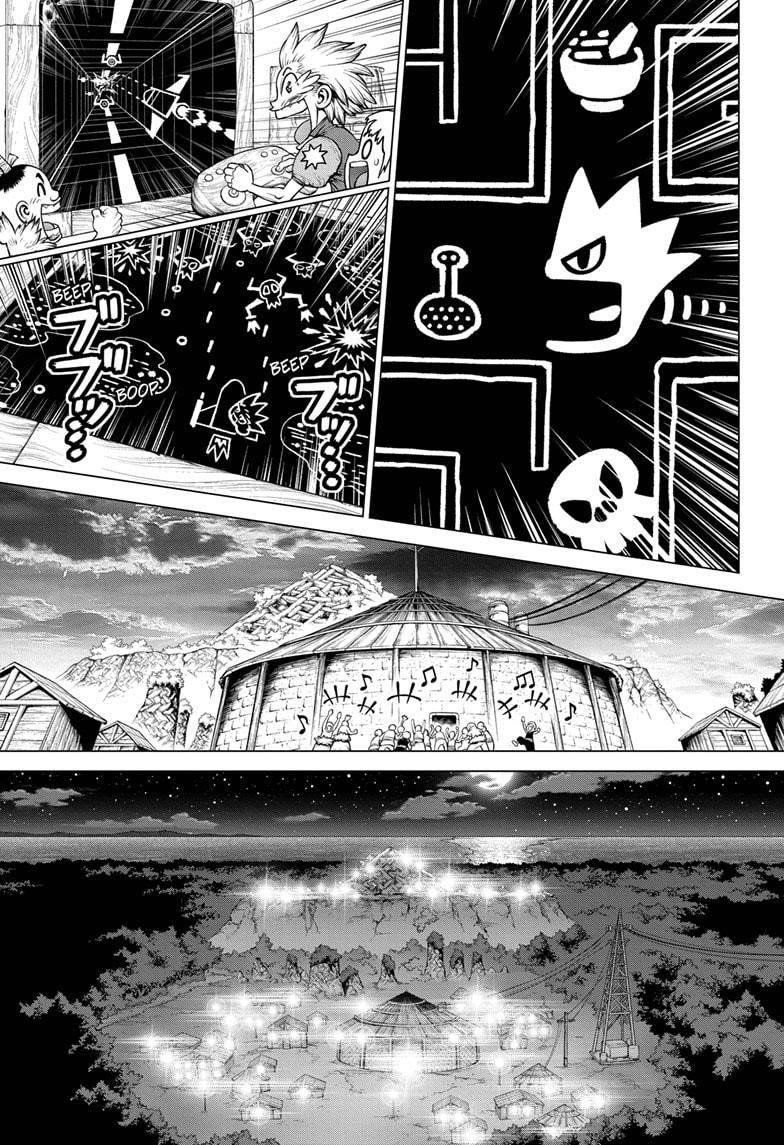 Dr. Stone Manga Chapter 213 page 12 - Unknown Known scene