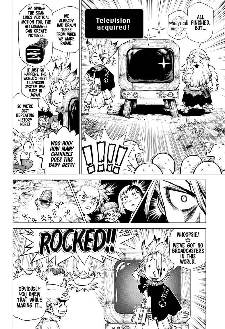 Dr. Stone Manga Chapter 213 page 6 - Unknown Known scene