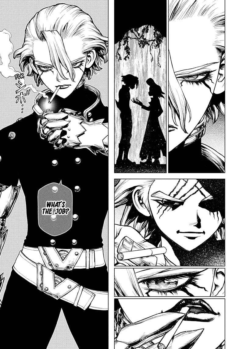 Dr. Stone Manga Chapter 221 page 11 - Entrusting It All scene