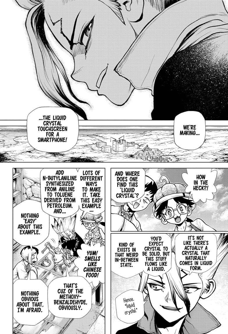 Dr. Stone Manga Chapter 222 page 10 - Science Road scene