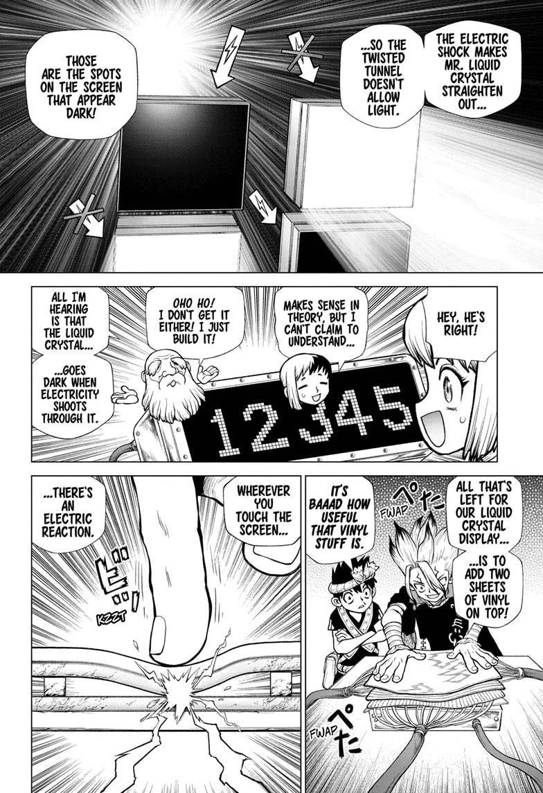Dr. Stone Manga Chapter 222 page 12 - Science Road scene