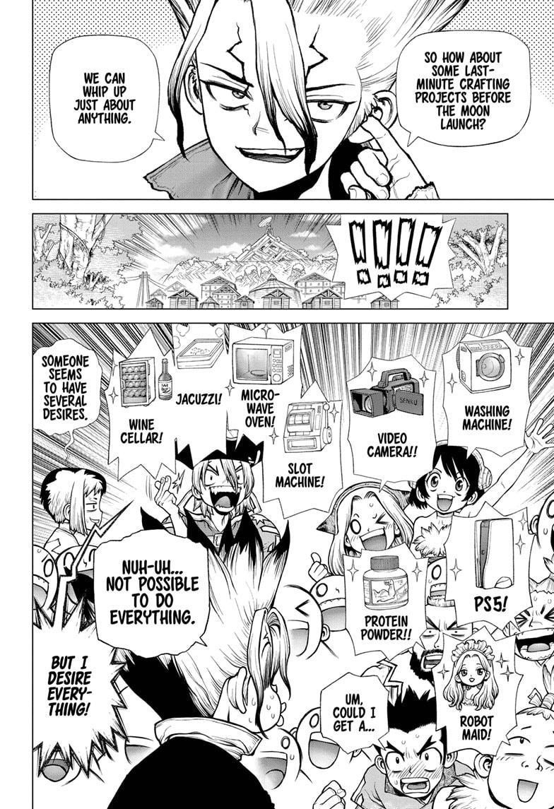 Dr. Stone Manga Chapter 222 page 4 - Science Road scene