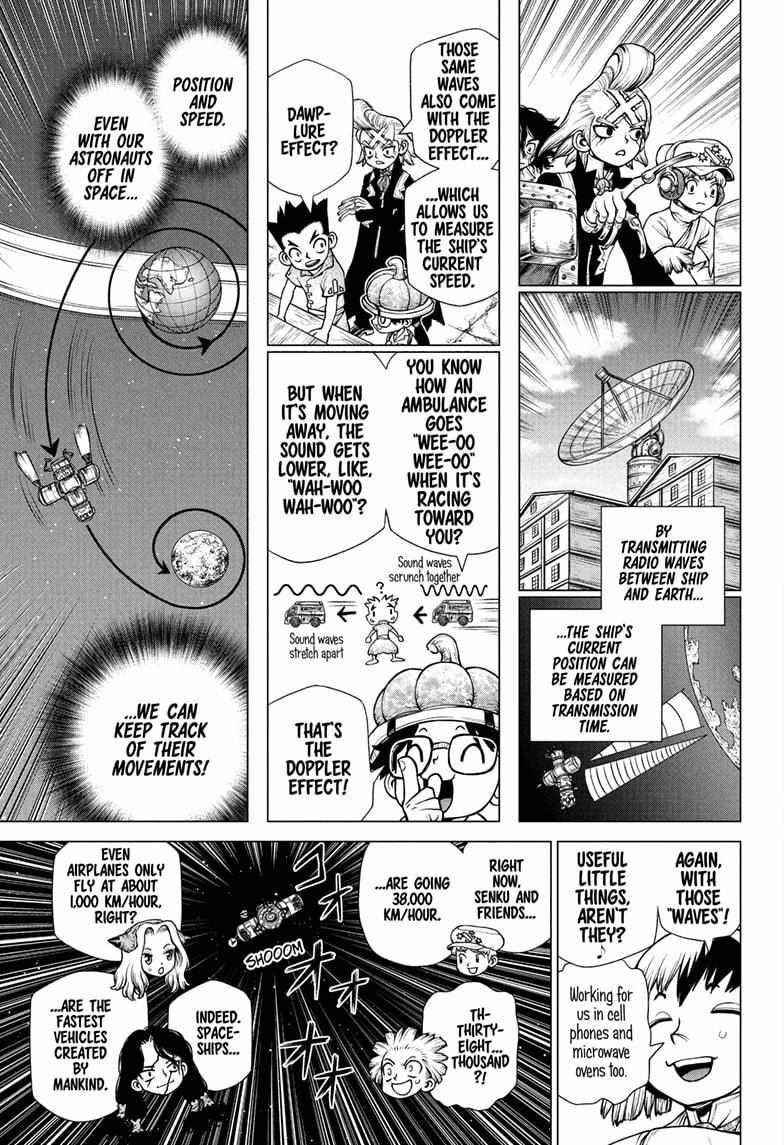 Dr. Stone Manga Chapter 226 page 5 - Giant Step scene